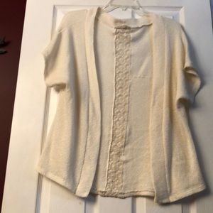 Short sleeve cardigan